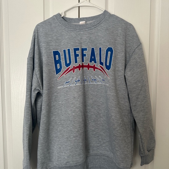 Gray Buffalo Bills Sweatshirt - Picture 1 of 3